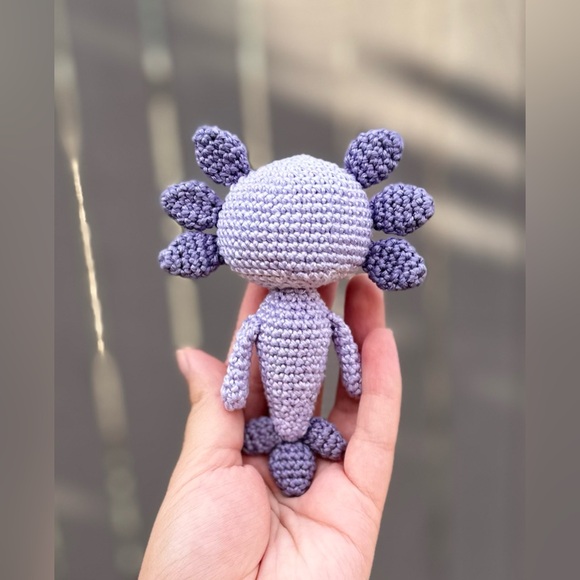 Crochet Axolotl - Picture 4 of 6